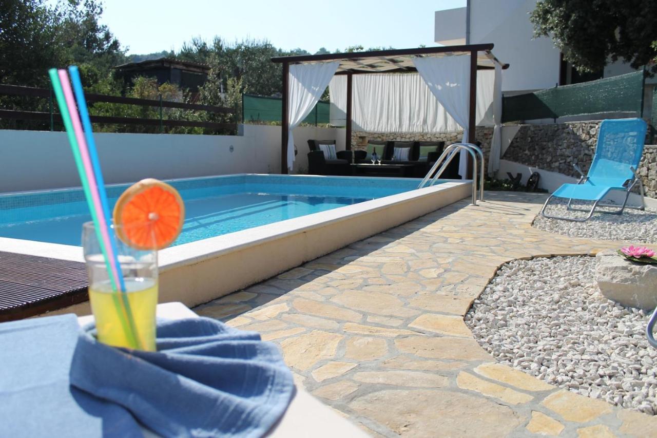 Apartment Bo&Dy With Private Pool Rogoznica  Luaran gambar