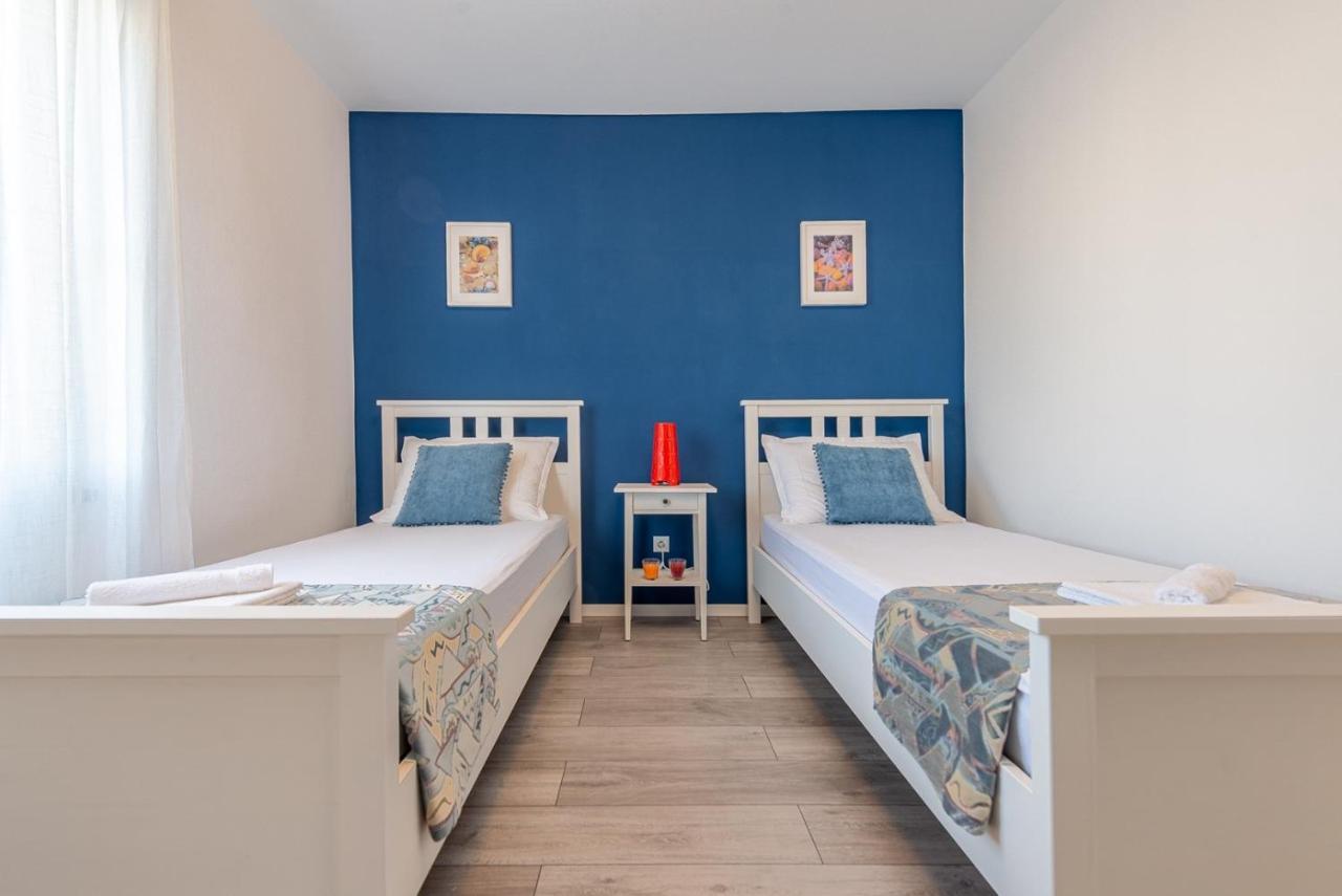 Apartment Bo&Dy With Private Pool Rogoznica  Luaran gambar